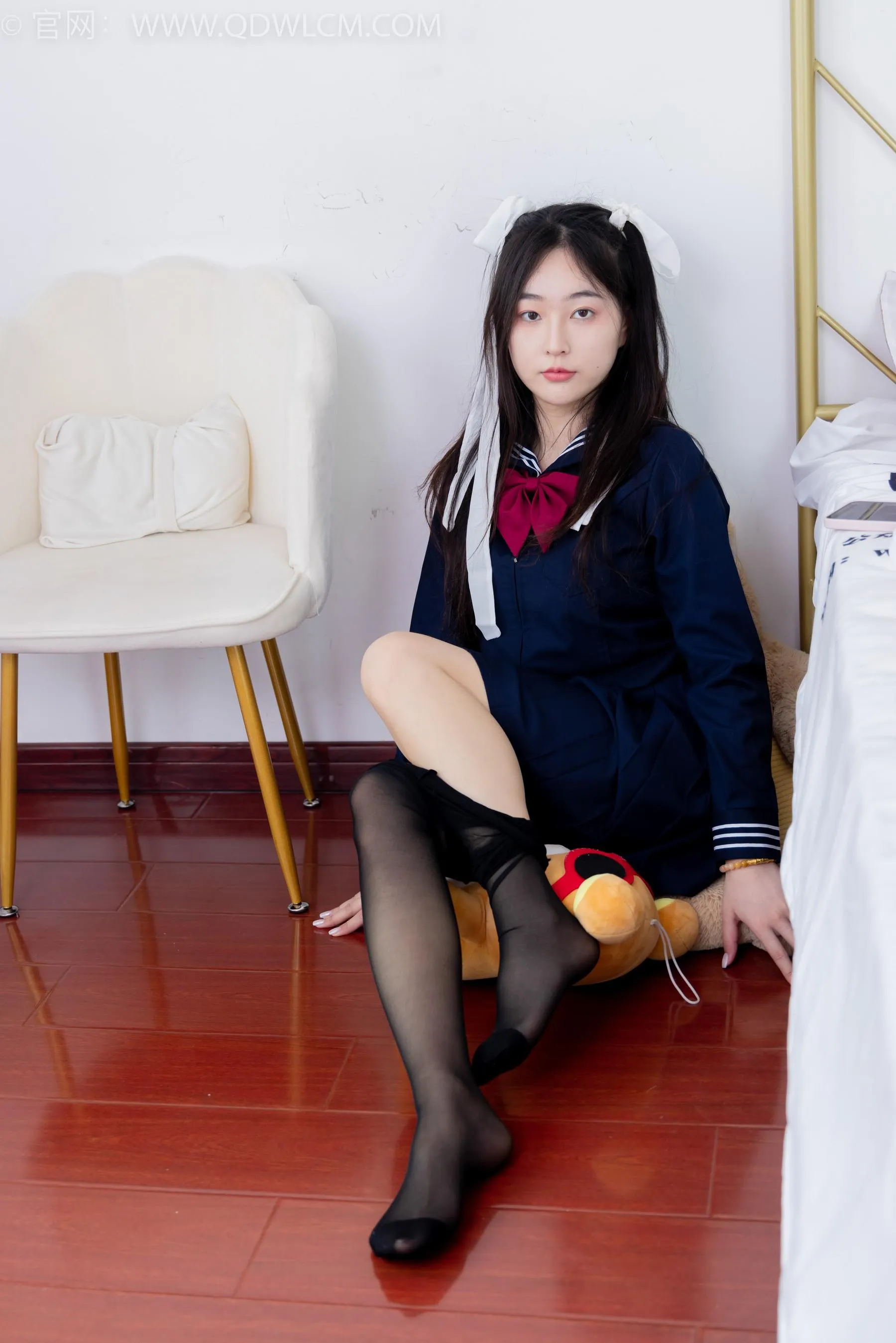 物恋传媒 NO.1544 美兔-学院少女 [151P]插图9